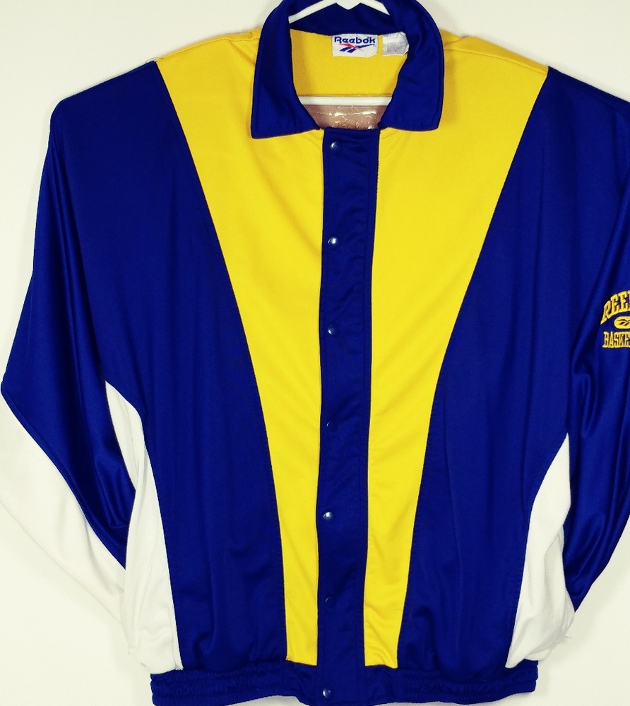 Vintage Reebok basketball warm up jacket